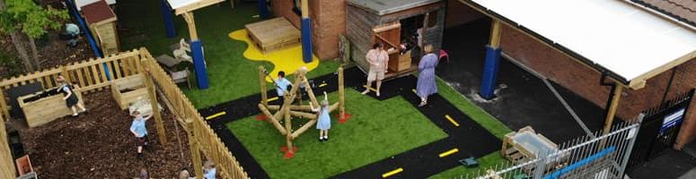 Inspiring Outdoor Area & MUGA at Westbrook Primary School